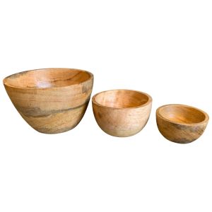 Bowl ø7 hg 3,5cm Hout
