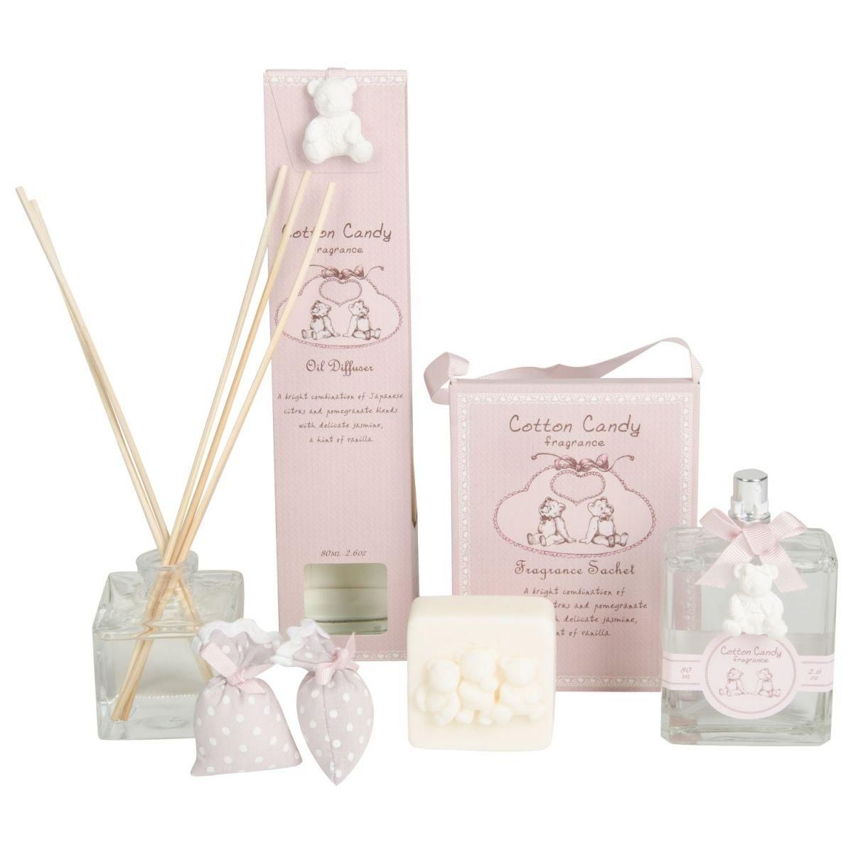 cotton candy linen sachet9 in giftbox de luxe pink