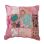 cushion india patchwork pastel pink 30x30cm