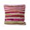 cushion leather 80x80cm bright multi incl of filler