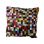 cushion leather 80x80cm multi incl of filler