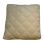 cushion velvet beige square 50x50cm