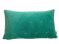 Cushion Velvet emerald green rectangle 50x30cm Sequins