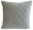 Cushion Velvet Pale Aqua Bow Pattern 50x50cm