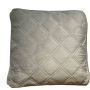 Cushion Velvet Silver Grey Square 50x50cm