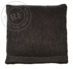 Cushion wool stonegrey with lines 50x50cm