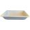 Gastronorm rectangular baking dish white porcelain D 12 32.5x26.5x6.5cm