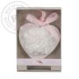 Geursteen hartvorm anjer en parfumstaafje in geschenkverpakking