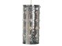 Hanglamp chroom zilver metaal kristal Granada rond hg27 ø12cm