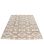 Jute rug white chenille woven 200x300cm