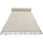Rug recycled cotton ivory 80x240cm