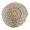 Placemat Jute Wit Print Mandala ø 38 cm