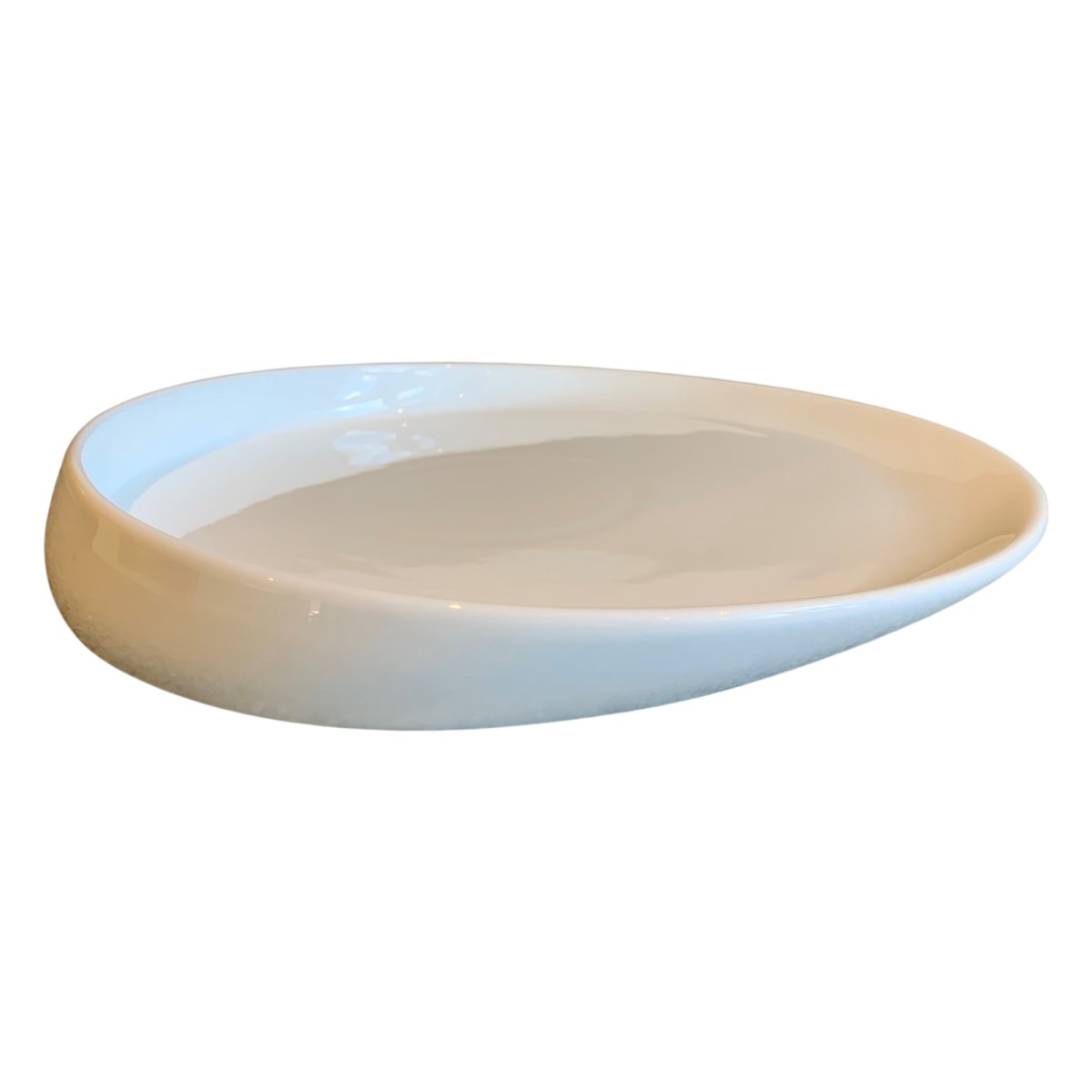 plate porcelain round design border 25x24xhg36cm box3