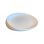 Bord rond half rand design wit porselein 127x12xhg22cm BOX6