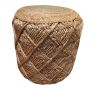 Poef BOHO jute naturel ø 40 hg 40 cm