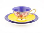Royal Antique Roses Purple (Cup&saucer&plate)