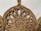 Rug braided jute Lotus natural brown ø200cm