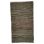 rug jute recycled leather forest green 80x140cm