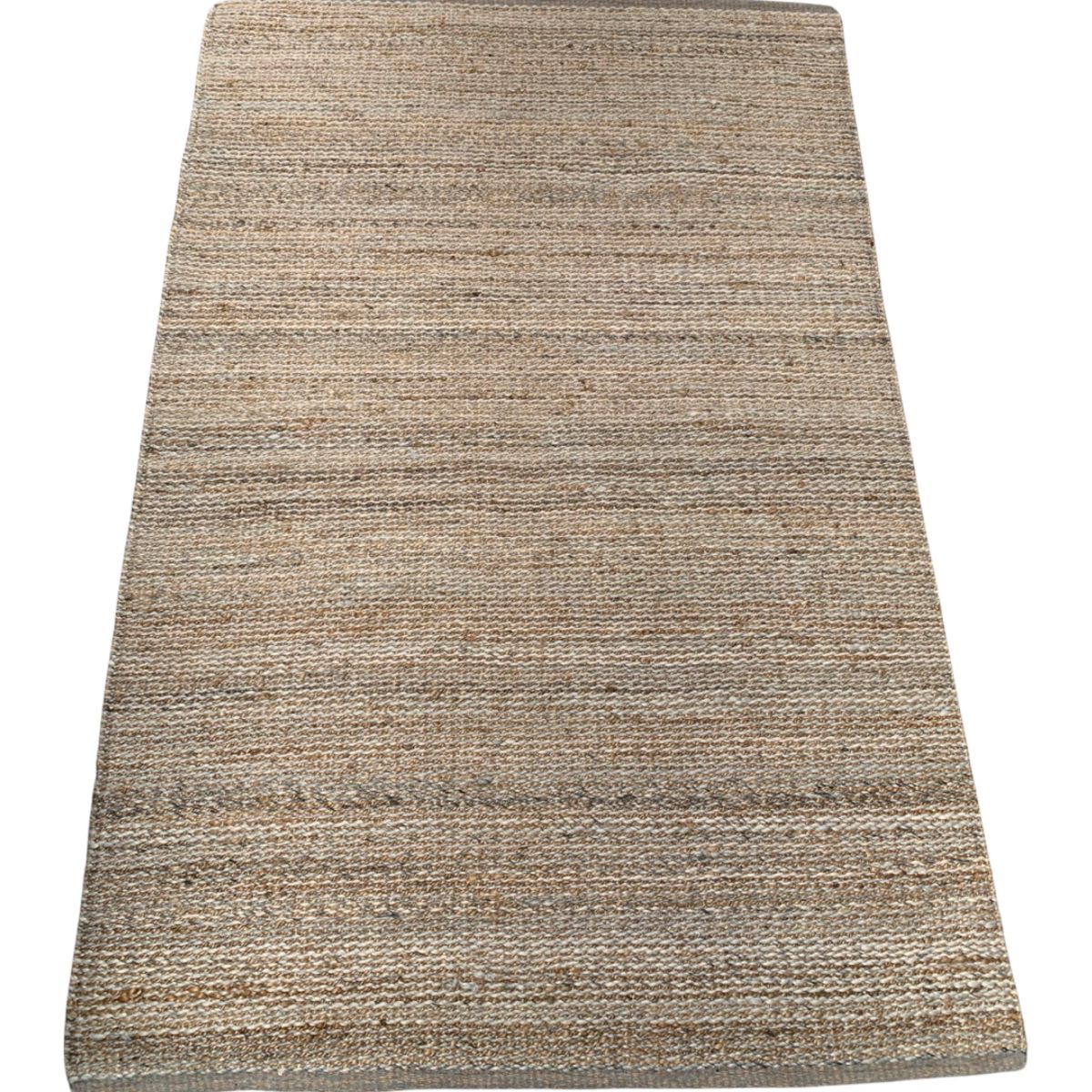 rug jute woven wool grey natural 160x230cm