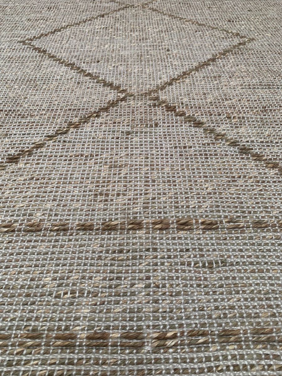 rug seagrass natural cream 80x200cm
