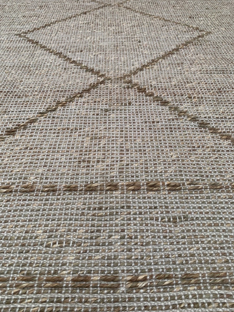 rug seagrass natural cream 200x300cm