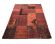 rug wool 160x230cm orange multi patchwork