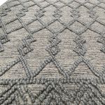 Rug wool, PET cotton lightgrey 300x400cm