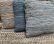 rug woven jute and recycled leather grey 160x230cm