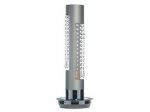 Standing lamp Aluminium & Crystallen hg 27 cm / ø 10 cm