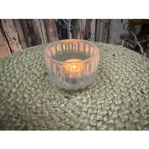 T-Light holder glass pearl ø 8 hg 5 cm T-Light holder glass pearl ø 8 hg 5 cm