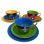 Tea set bone china Royal Duchess blue gift set