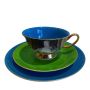 Theeservies bone china Royal Duchess blauw geschenkset