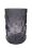 Vaas enof Windlicht Blok helder glas grijs hg 23 ø 15 cm