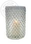 Vaas Windlicht glas transparant  parelmoer hg 23 ø14,5 cm