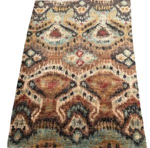 Vloerkleed jute multi colour 190x290 cm