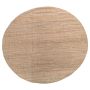 Vloerkleed jute naturel Panja geweven rond ø200cm Vloerkleed jute naturel Panja geweven rond ø200cm