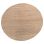Vloerkleed jute naturel Panja geweven rond ø250cm