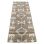 Vloerkleed loper jute wit chenille geweven 80x200cm