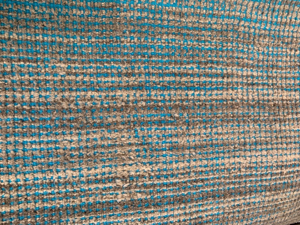 vloerkleed wol turquoise 190x290cm trr